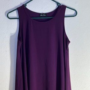 Purple Rayon Top